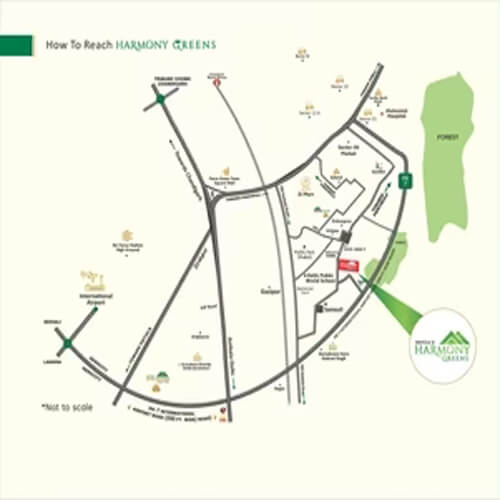 Motia Harmony green location